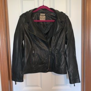 Leather jacket